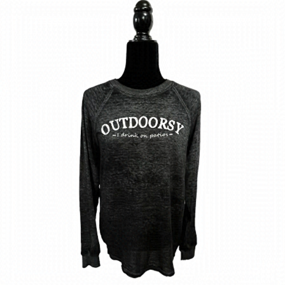 Long Sleeve Crew Neck Lightweight Top